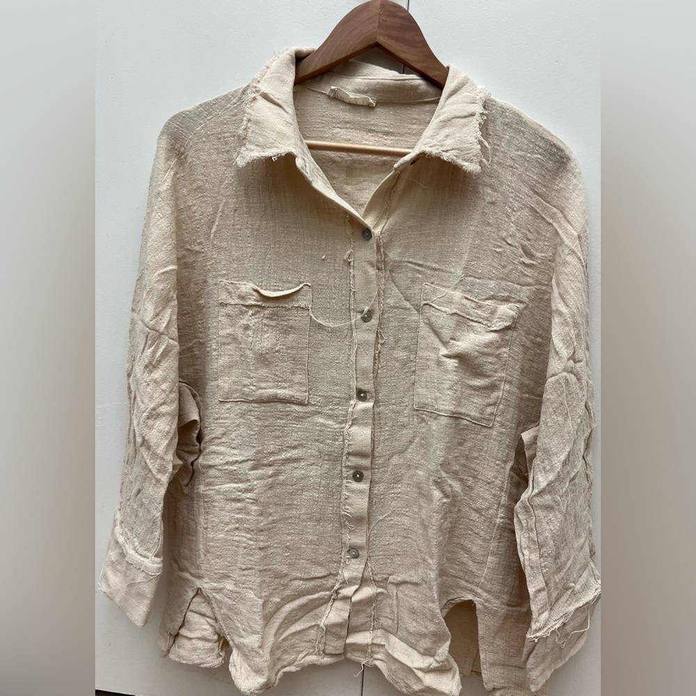 NEW IN Button Down Top